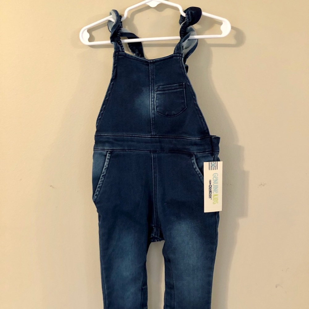 Denim overalls